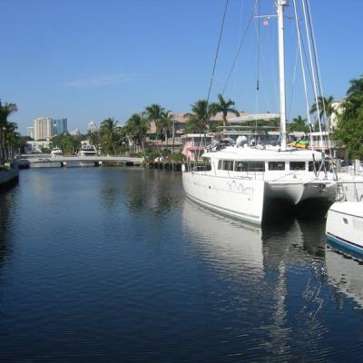 Csatorna Ft. Lauderdale, privát hajókkal 