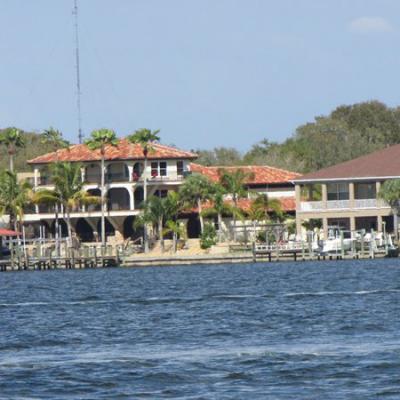 Tampa vízparti ingatlanok