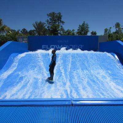 Sirf Simulator - Flowrider at the Waterpark with instructor